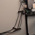 thumbnail image 5 of Wire Wall Hanging Creative Tool For Organizing And Storing Wires Network Cables Wiring Harnesses Data Harnesses Cylindrical Wire Organizer And Hanger Can Be Hung On The Wall, 5 of 5