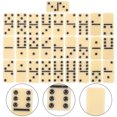 thumbnail image 3 of 1 Ensemble de Dominos Ensemble de Dominos Bloc Dominos Jeu de Société pour Adultes Fête Rassemblement, 3 of 8