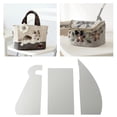 thumbnail image 4 of Rongfmy 3Pcs Casserole Storage Basket Patchwork Template, DIY Craft Tool Bowl Carry Bag S, 4 of 8