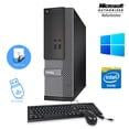 thumbnail image 2 of Dell OptiPlex Desktop Computer PC, Intel i5 Quad Core 3.20 GHz, 8GB RAM, 256GB SSD, Windows 11 Home 64bit WiFi Bluetooth Refurbished, 2 of 3