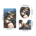 thumbnail image 3 of Chmadoxn Bathroom Rugs, Rugs for Living Room, Area Rug, Bath Mat Toilet Floor Mat U-shape Foot Mat Bathroom Bathroom Mat Printing Modern Mat Toilet Door Mat Three Sets carpeting carpeting, 3 of 8
