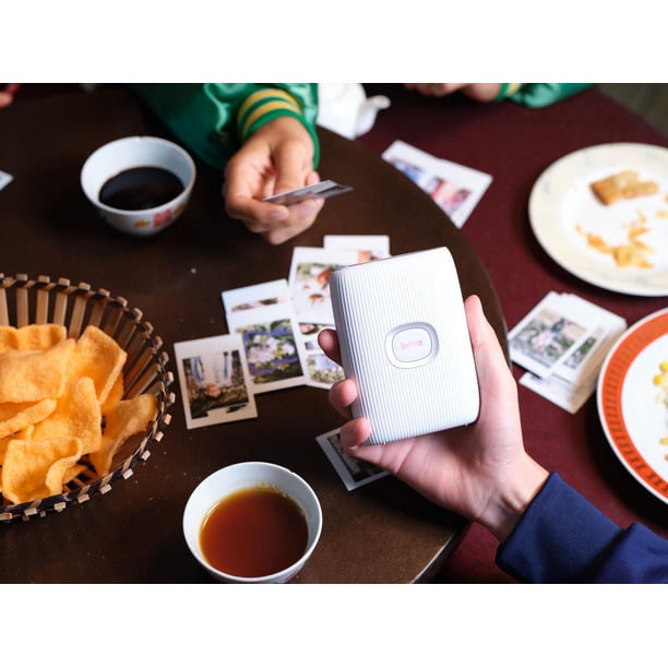 Fujifilm Instax Mini Link 2 Smartphone Printer Clay White - Walmart.ca