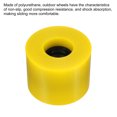 thumbnail image 3 of Unique Bargains Roues Longboard 60 mm Roue de Planche à Roulettes Roues de Rue pour Planches à Roulettes Roues Cruiser 78 A, Jaune Lot de 4, 3 of 4