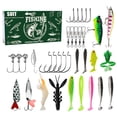 thumbnail image 2 of TIELUTT Fishing Kit Includes For Saltwater Freshwater Trout Fishing Fishing Set B Catfish Rigs for Ice Stuff for Men Small Rig Stuff for Kids Ice Tackle, 2 of 4