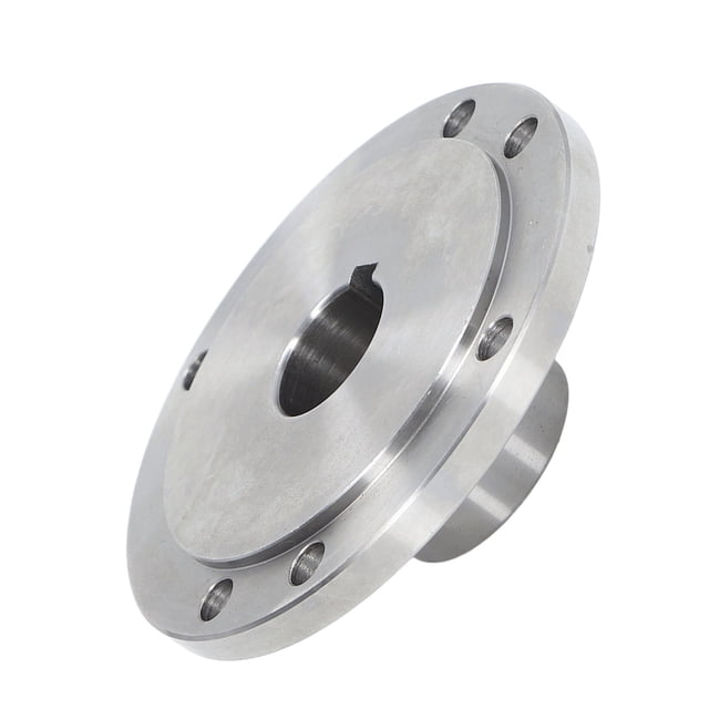 125mm Lathe Flange, 6 Holes Flange Coupling Connector Chuck Flange Rigid Guide Model Coupler Accessory With Threaded Hole For K11-125 K12-125 K72-125 Furniture Shelving Decoration