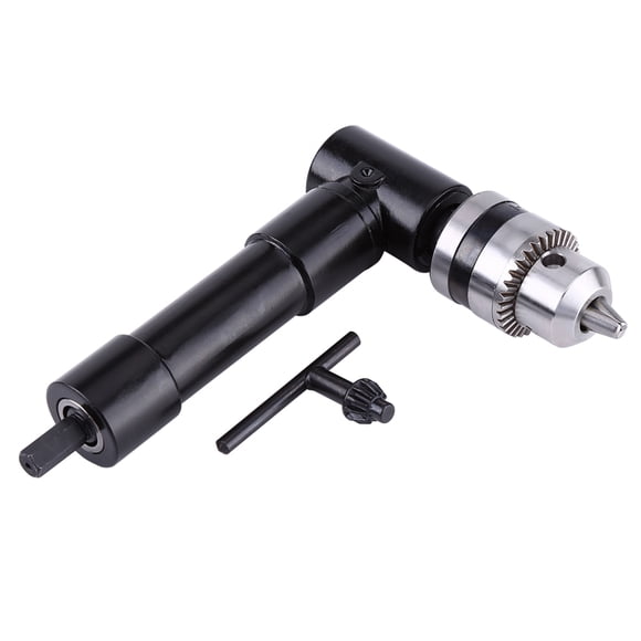 Perceuse à Angle Droit, Adaptateur De Perceuse à Queue Hexagonale à Angle Droit De 8 Mm, Outil De Forage D'extension De Fixation à 90 Degrés
