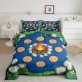 thumbnail image 1 of Erosebridal Kids Camping Comforter Sets Full Size, Rustic Wood Fire Comforters & Duvets, Farm Adventure Decor, Reversible, 1 of 7
