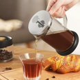thumbnail image 1 of LSLJS 350ml/600ml Glass Hand Pump Milk Frother with Handle and Scale, Cold Extraction Pot, 1 of 3