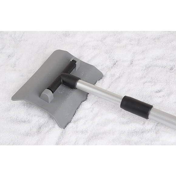 Openpig Snow Shovel , Pelle à Neige pour Voiture, Outil Portable de Déneigement, Pelle à Neige en Aluminium Légère pour Voiture, Pelle d'Urgence pour Voiture Jardin Camping Bonhomme de Neige Jouer et Urgence