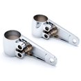 thumbnail image 1 of Krator Headlight Fork Mounting Brackets 35/39/41mm Forks Compatible with Harley Davidson Softail Heritage Custom, 1 of 3