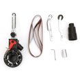thumbnail image 2 of Angle Grinder Belt Sander, Mini DIY Belt Angle Grinder Belt Sander Portable Sander Sanding Belt Adapter for Electric Angle, Power Belt Sanders, 2 of 8