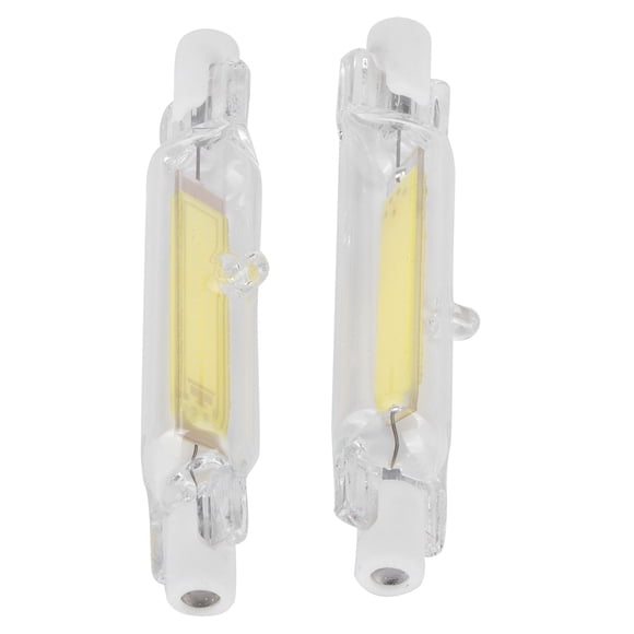 Light Bulb Double Ended Bulb 2Pcs R7S COB Bulb 5W 78mm Highlight Double Ended Flood Light Source Accessory 230VCold White 6000K