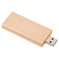 thumbnail image 3 of USB 3.0 to M.2 SSD enclosure storage box, suitable for NGFF B Key hard drive B+M Key M2 SATA SSD external box adapter, 3 of 8