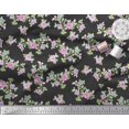 thumbnail image 2 of Soimoi Tissu en Coton Canard Feuilles, & Imprimés Floraux Roses au Mètre 56 Pouces de Large, 2 of 3