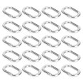 thumbnail image 4 of Alloy Oval Spring Buckle, 23mm Oval Spring Buckle Practical Useful Easy Carrying 23mm Alloy   Opening Closing  For Purses For Keychain Strap For Bags, 4 of 8