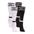 thumbnail image 1 of Mitre Youth Soccer White/Black 2-Pack Socks, 1 of 1