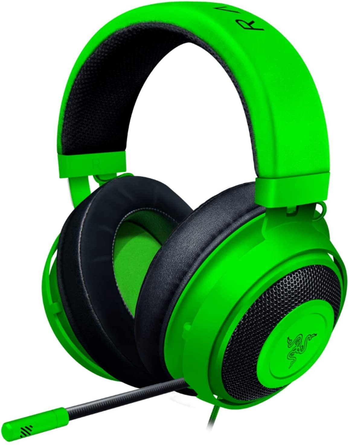 Razer Kraken モバイルヘッドフォン (ネオングリーン) Razer Kraken Competitive Gaming Headset - Noise Cancelling