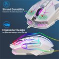 thumbnail image 2 of 2.4G Wireless Mouse Rechargeable Battery Adjustable DPI Ergonomic Office Home Use, 2 of 7
