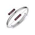 thumbnail image 4 of Namzi Simple Style 925 Sterling Silver Bangle Women Gift Bracelets Bangles, 4 of 5