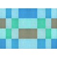 thumbnail image 1 of Ahgly Tapis Rectangulaire Lavable en Machine Intérieur Transitionnel Macaw Bleu Vert, 2 Pieds x 5 Pieds, 1 of 7