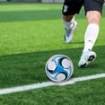 thumbnail image 4 of maskred Eco-friendly Soccer Balls Non-toxic And Long Service Life For Football Training PVC Made Football Middle School 2 Blue 1Set, 4 of 6