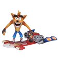 thumbnail image 1 of NECA Crash Bandicoot - 7? Scale Action Figure - Deluxe Crash with Jet Board, 1 of 2