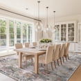 thumbnail image 4 of BERTHMEER 6'x9' Area Rugs for Living Room Bedroom Dining Room Farmhouse Abstract Rugs Contemporary Rugs Machine Washable non-slip, Multicolor, 4 of 5