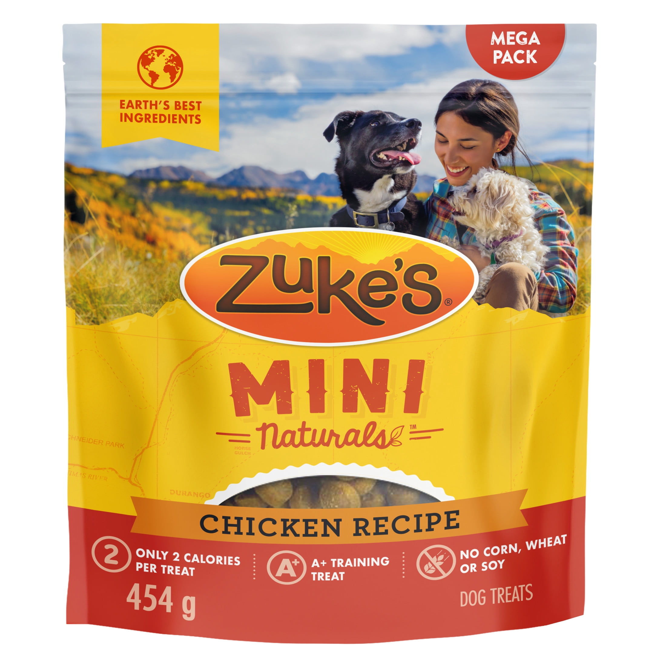 Zuke’s Mini Naturals Recette au Poulet, Gâteries pour Chiens