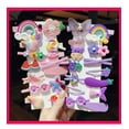 thumbnail image 5 of 28 Pcs Pinces à Cheveux pour Bébés Filles, Accessoires pour Cheveux Colorés et Mignons / Multicolore, 5 of 5
