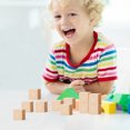 thumbnail image 1 of 10Pcs Building Block Wooden Square Ornament Home DIY Decor Education Kids Toy, 1 of 7