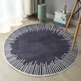 thumbnail image 4 of Birdeem Round Short Hair Rug - 23.6In Round-No Hair Loss Rug-Non-Shedding and Easy Care- Ideal for High Traffic Areas in Living Room- Bedroom-Washable and Easy To, 4 of 12