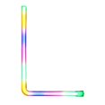 thumbnail image 2 of LED Four-color English Alphabet Neon Lights Birthday Party Christmas Decoration, 2 of 8