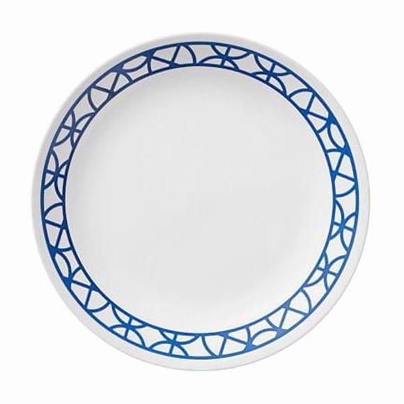 Corelle® Cobalt Circles 8.5" Lunch Plate
