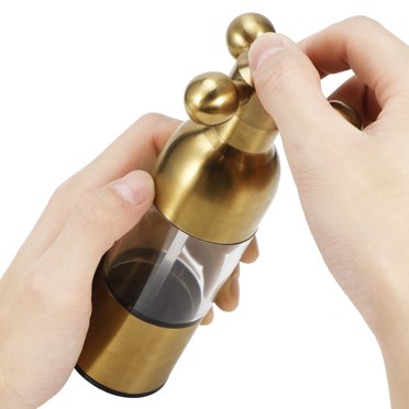 Pepper Grinding,Stainless Steel Pepper Salt Pepper Mill Pepper Grinder Top-Notch Performance