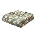 thumbnail image 3 of Mainstays Plush Throw Blanket Floral, 3 of 8