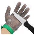 thumbnail image 3 of Stainless Steel Ring Mesh Gloves Anti Cut Knife Resistant Chain Mail Hand Protection Kitchen Butcher Glove Apply To Wood Carving, Carpentry And Knife Working ,Wear Resistant, 3 of 7