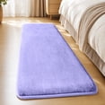 thumbnail image 1 of 47in Extra Large Corals Fleece Bath Mat Soft Shaggy Bathroom Rug Non-Slide Latex Backing Absorbent Quick Dry Machine Washable Floor Carpet for Bathtub Shower Sink Doorway Home Decor, 1 of 8