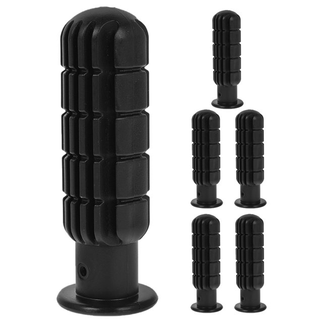 SHISUYAN 6 Pcs Plastic Foosball Handles Table Soccer Football Grip Part Replacements Foosball Handle Grip For Standard Foosball Tables
