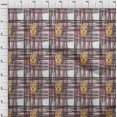thumbnail image 3 of oneOone Georgette Viscose Fabric Swirl & Check Ikat Print Fabric By Yard 42 Inch Wide, 3 of 4