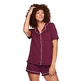 thumbnail image 1 of George Women's Pajama 2-Piece Set, 1 of 6