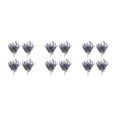 thumbnail image 2 of kurtrusly 4pcs Plastic Low Maintenance Artificial Flower Any Decor With Realistic Appearance Versatile Elegant purple 3Set, 2 of 6