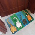 thumbnail image 3 of LHCER Entrance Doormat ,Doormat,Cat Pattern Non-slip Welcome Doormat Carpet Mat Indoor Outdoor Entrance, 3 of 8