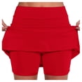 thumbnail image 1 of Jupe de Tennis Décontractée pour Femmes avec Poche, Tenue Active pour Yoga, Sport, Performance, Style Jupe-Short, 1 of 6
