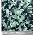 thumbnail image 1 of Soimoi Rayon Fabric Two Tone With White Camouflage Fabric Prints By Yard 56 Inch Wide, 1 of 3