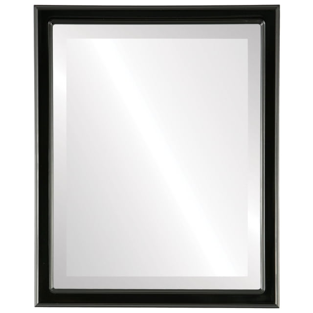 Toronto Framed Mirror - Matte Black