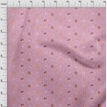 thumbnail image 3 of oneOone Polyester Lycra Fabric Grass & Puppies Dog Printed Fabric 1 Yard 56 Inch Wide, 3 of 4