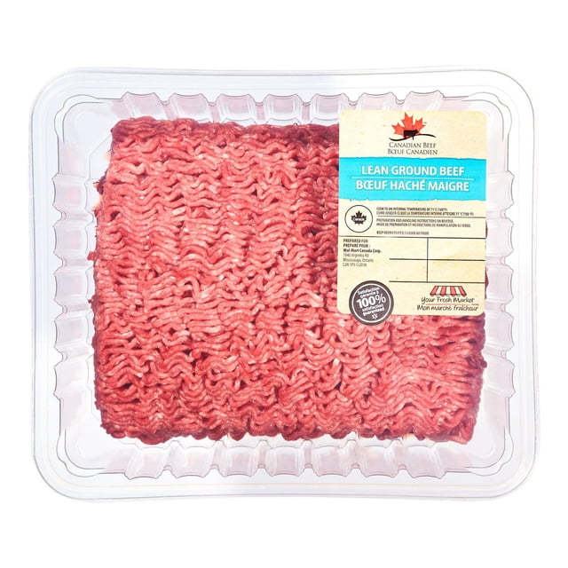 Lean Ground Beef, Your Fresh Market, 1 Tray, 1.25 - 1.55 KG