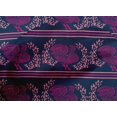 thumbnail image 4 of oneOone Cotton Cambric Fabric Stripe|Leaves & Hen Block Print Sewing Fabric BTY 56 Inch Wide, 4 of 4