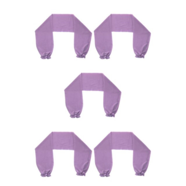kurtrusly Boléro en Chiffon à Manches Longues Tendance pour Femmes Violet 5ensemble