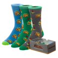 thumbnail image 2 of Crew Socks - Zelda - 3 Pack Crew Set New Licensed xs66ientn, 2 of 3